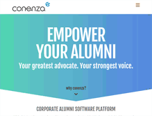 Tablet Screenshot of conenza.com